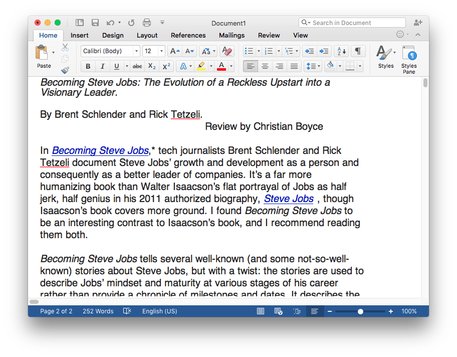 customize toolbars in word 2016 for mac